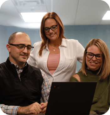 NEST team photo in meeting