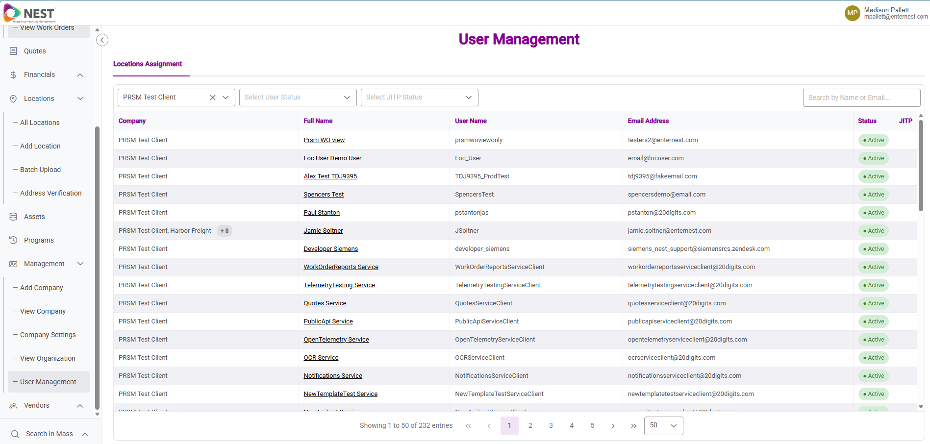 User Management 4.16.26