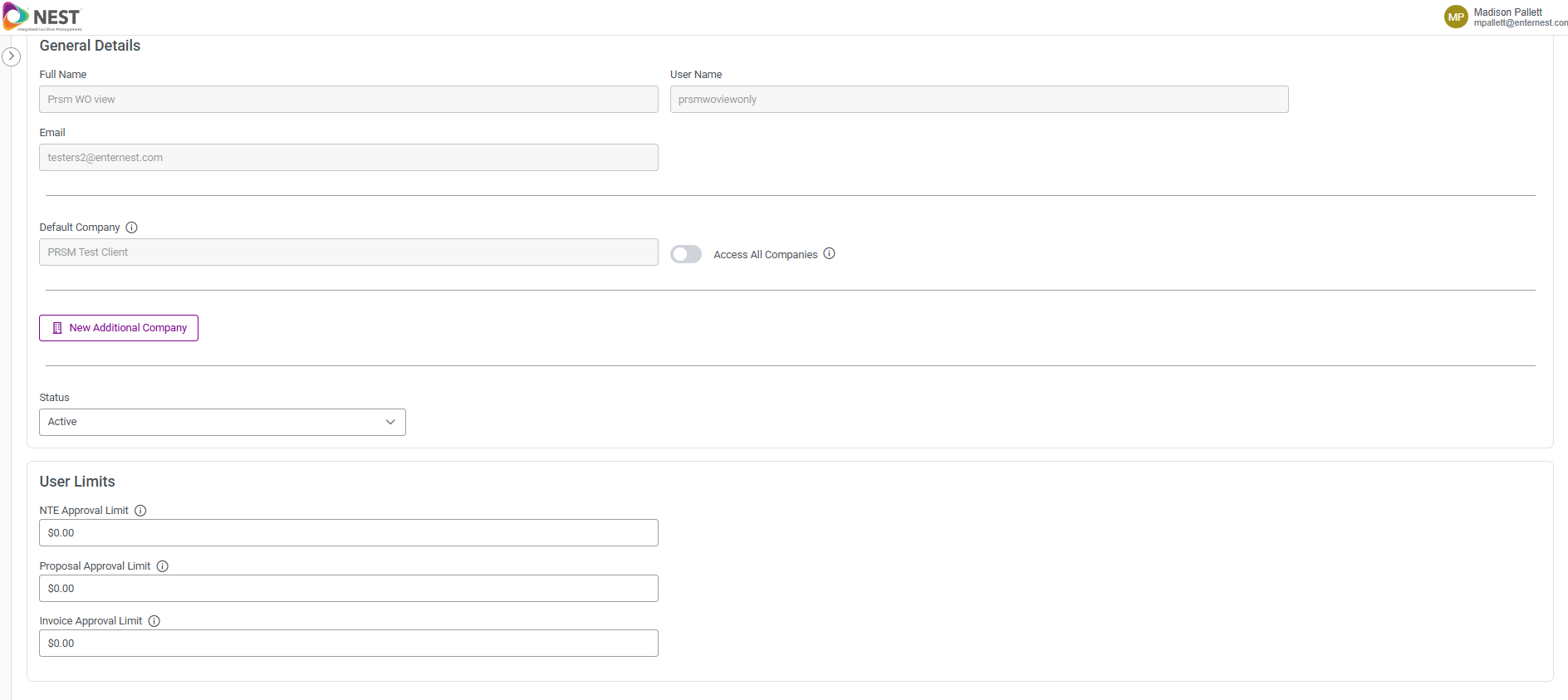 User Management Details 4.16.26