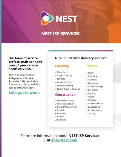 NEST - OneSheet - NEST ISP Services - Thumbnail